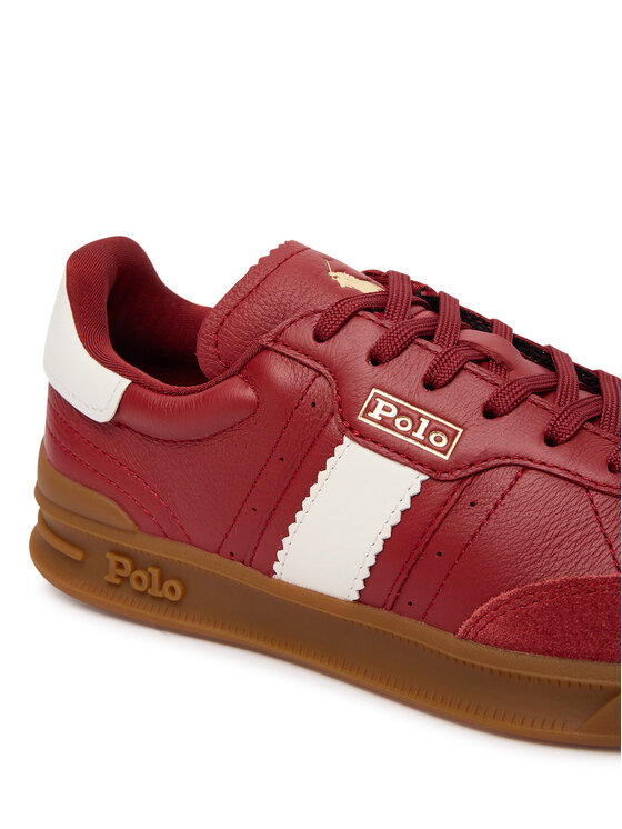 Polo Ralph Lauren Sneakersy Polo Ralph Lauren Aera 804956688005 Červená