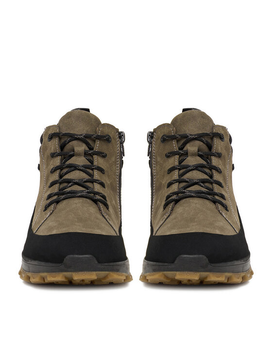 Rieker Kotníková obuv Rieker CEO-35508-25 Khaki