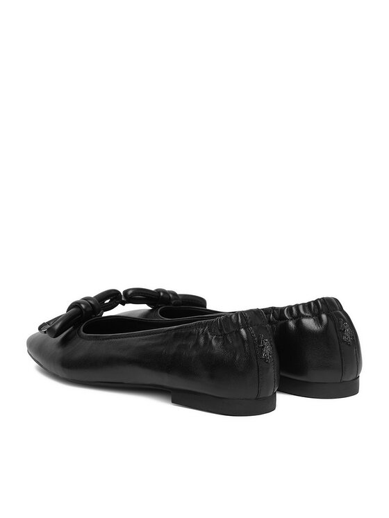 U.S. Polo Assn. Балетки U.S. Polo Assn. EO-OXANA001W/6L1 Чорний