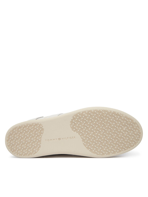 Tommy Hilfiger Αθλητικά Tommy Hilfiger Th Vintage Low Runner Leather FW0FW09485 Λευκό