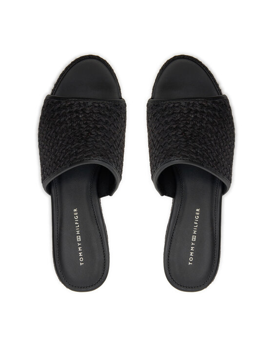 Tommy Hilfiger Espadryle Tommy Hilfiger FW0FW07927 Czarny