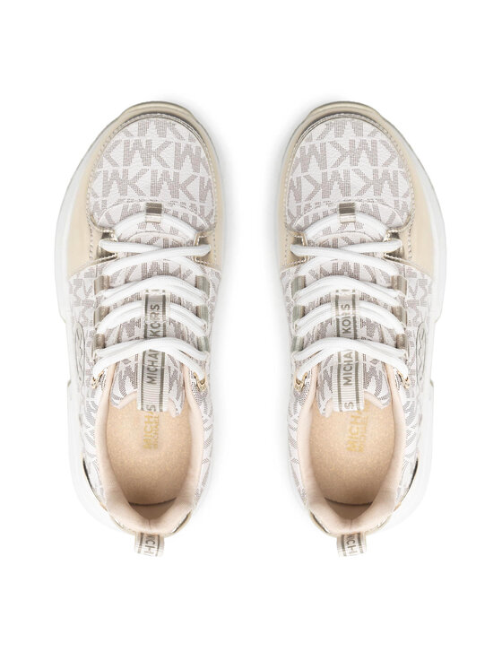 Sneakers MICHAEL KORS KIDS Cosmo Ripley MK100541 Beige | Escarpe.it