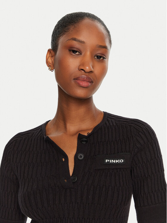 PINKO PINKO Polo Egyptian 104363 A27J Negro Regular Fit