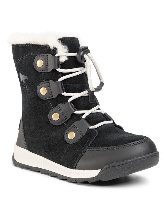 Sorel Sniega zābaki Sorel Youth Whitney II NY3904 Melns