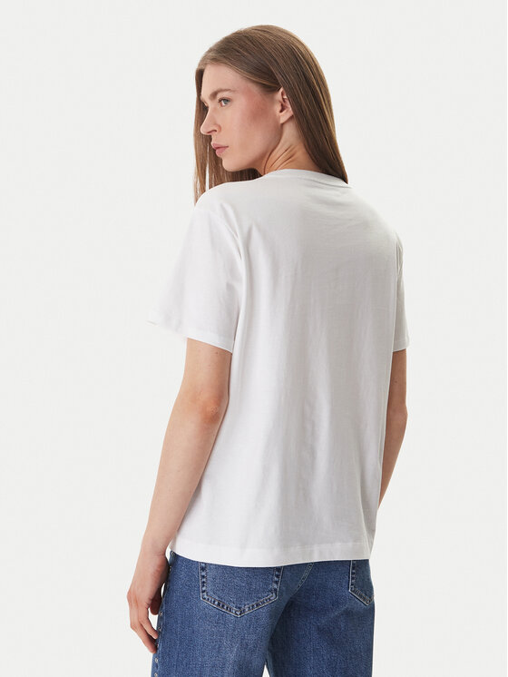 DKNY DKNY Camiseta DJ6T1741 Blanco Relaxed Fit