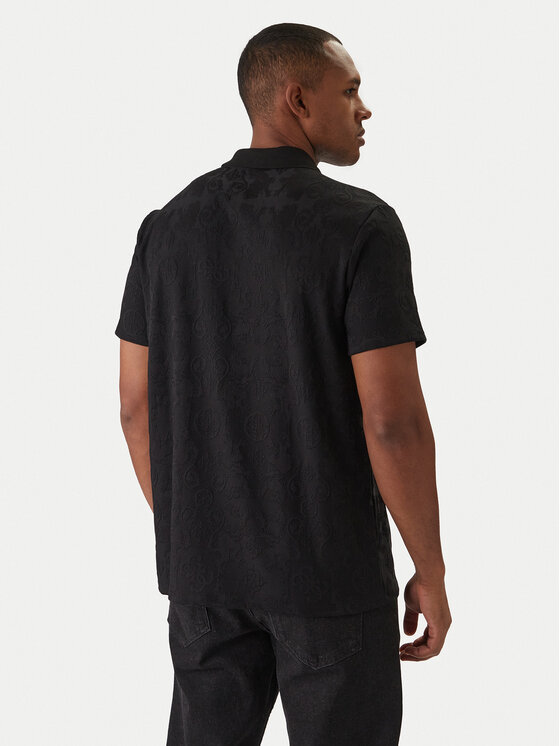 Guess Guess Polo M6RP25 KCFE2 Negro Regular Fit