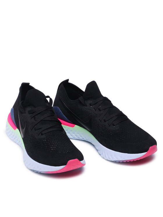 Nike Tekaški čevlji Nike Epic React Flyknit 2 BQ8928 003 Črna