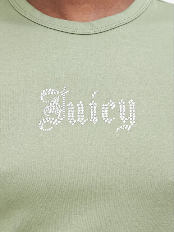 Juicy Couture Juicy Couture Camiseta JCWCT226326 Caqui Slim Fit