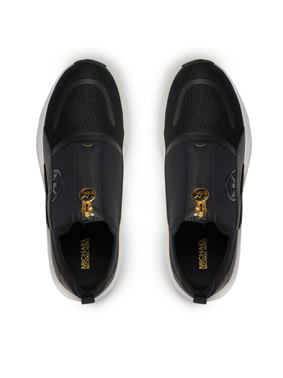 MICHAEL Michael Kors Снікерcи MICHAEL Michael Kors Sami Zip Trainer 43H3SMFSHD Чорний