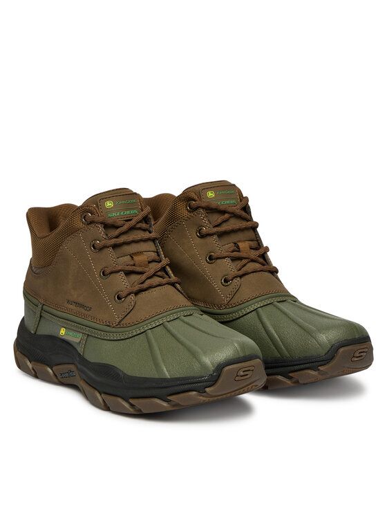 Skechers Черевики Skechers Respected - Swamper 256026/OLBR Коричневий