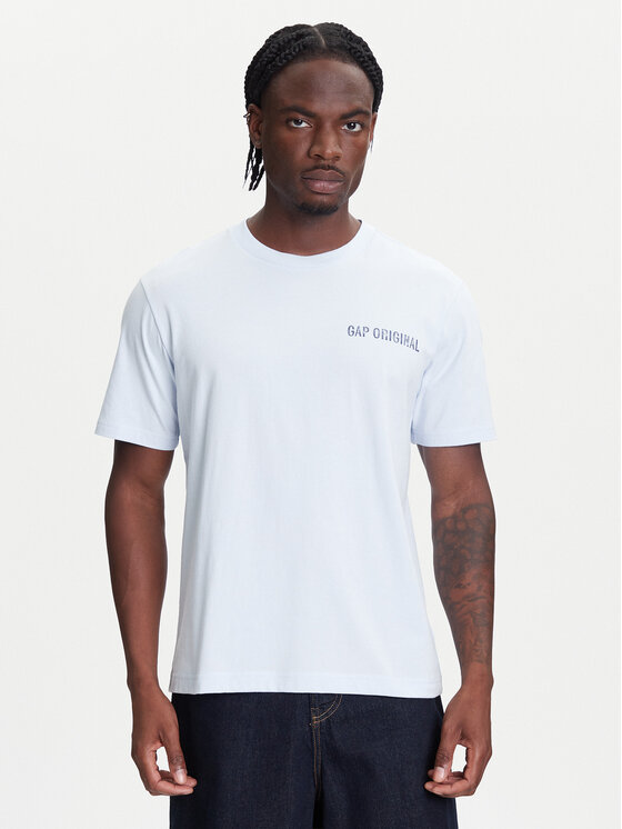 Gap Gap Футболка 768925-01 Голубий Regular Fit