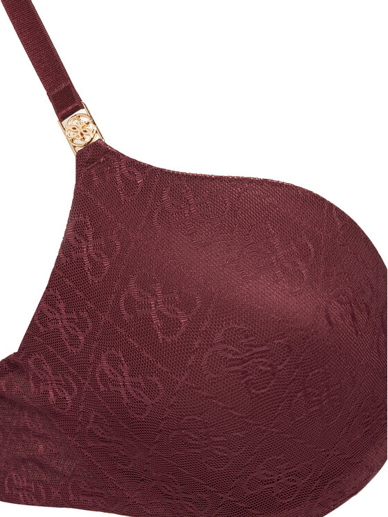 Guess Guess Push-Up nedrček O5RC12 KCLB0 Bordo rdeča
