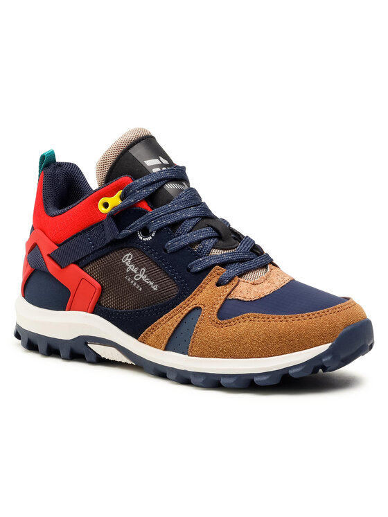 Pepe Jeans Snīkeri Pepe Jeans Arcade Trail Junior PBS50086 Tumši zils