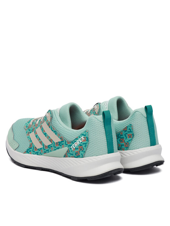 adidas Scarpe da trekking adidas Minecraft Terrex Tracefinder Trail Running Shoes Junior KK1742 Verde chiaro