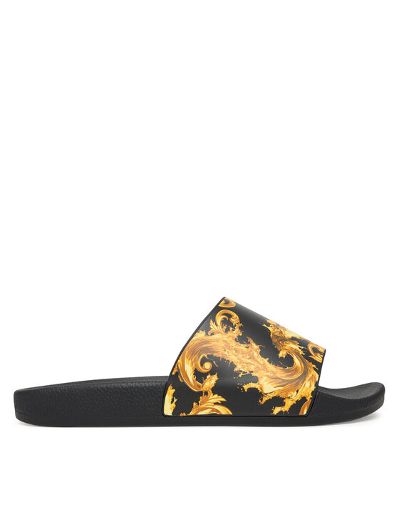 Versace Jeans Couture Шльопанці Versace Jeans Couture 80VA3SQ3 ZS365 G89 Чорний