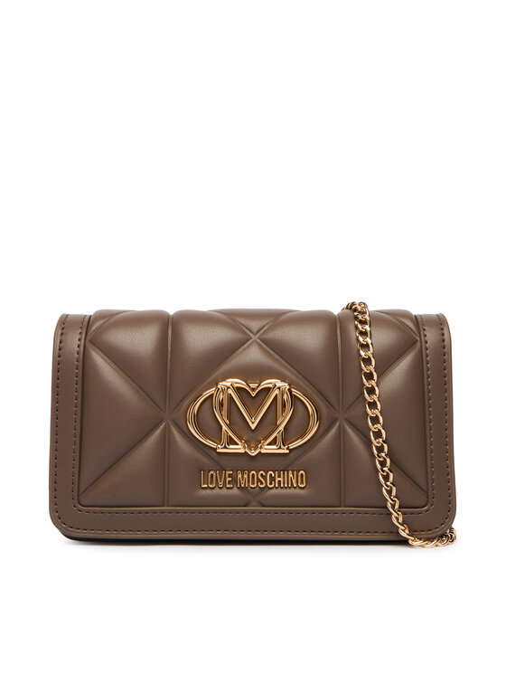 LOVE MOSCHINO Kabelka LOVE MOSCHINO JC5640PP1OLC0203 Hnědá