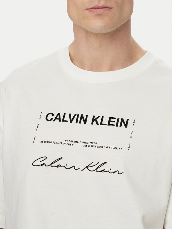 Calvin Klein Jeans Calvin Klein Jeans Camiseta LV04RE827G Blanco Regular Fit