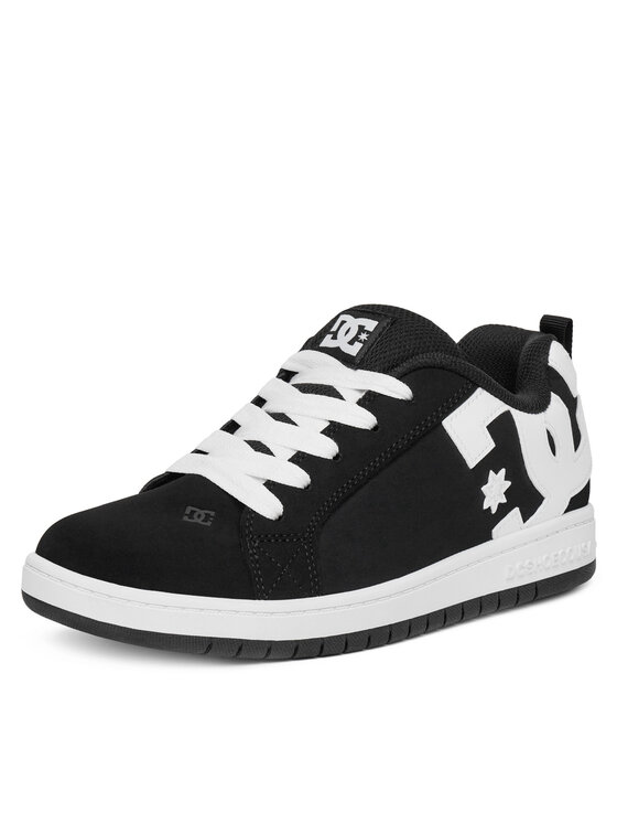 DC Shoes Sneakersy DC Shoes COURT GRAFFIK ADBS100207-BKW Černá