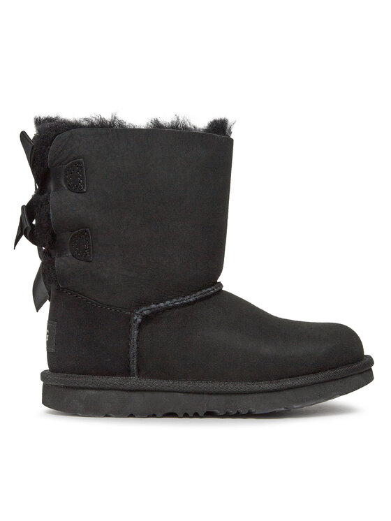 Ugg Μπότες Χιονιού Ugg K Bailey Bow II 1017394K Μαύρο