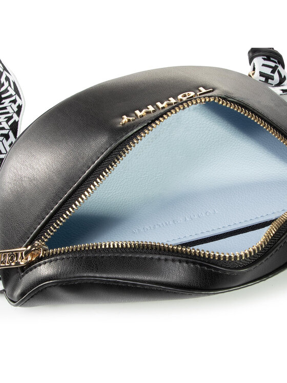 Tommy Hilfiger Torbica za okrog pasu﻿ Tommy Hilfiger Iconic Tommy Bumbag AW0AW08302 Črna