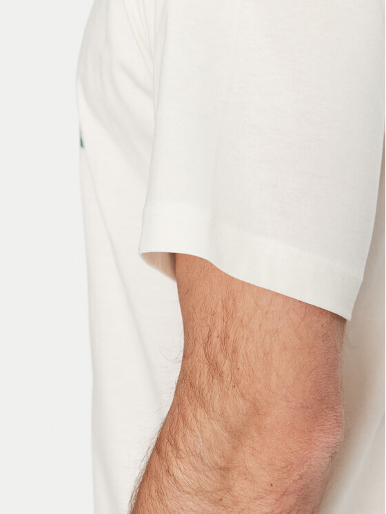 New Balance New Balance T-shirt MT51924 Bianco Relaxed Fit