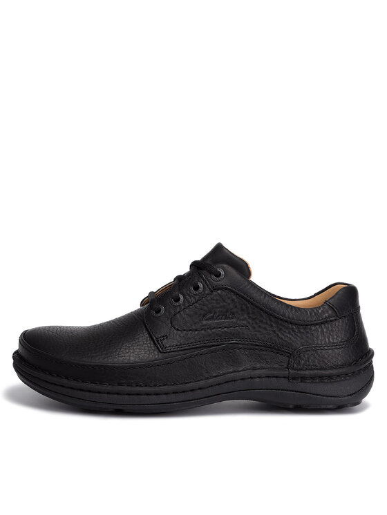 Clarks Туфлі Clarks Nature Three 203390087 Чорний