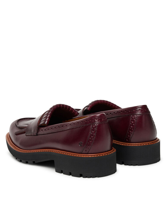 ECCO Mokasyny ECCO 23285361291 Bordowy
