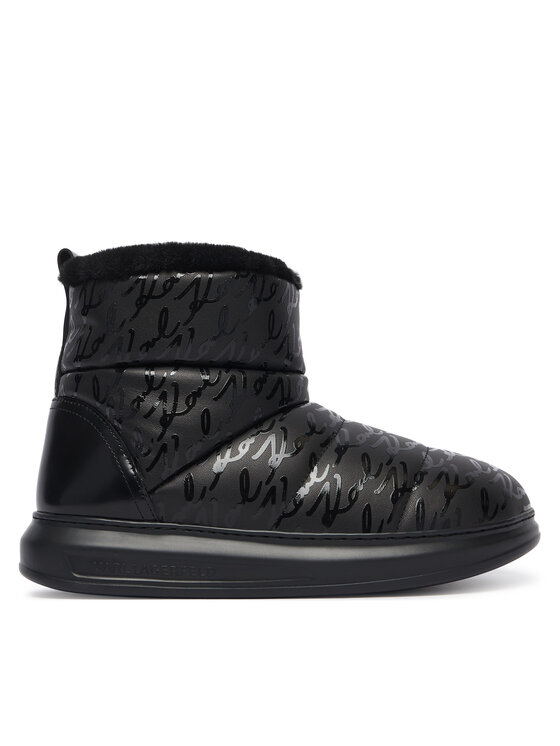 KARL LAGERFELD Sniego batai KARL LAGERFELD Kapri Kosi KL44558W Juoda