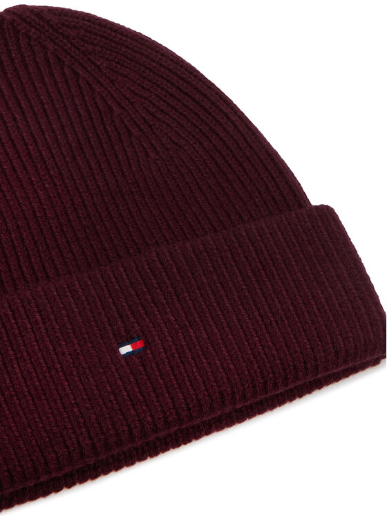 Tommy Hilfiger Set šal i kapa Tommy Hilfiger AW0AW19136 Tamnocrvena