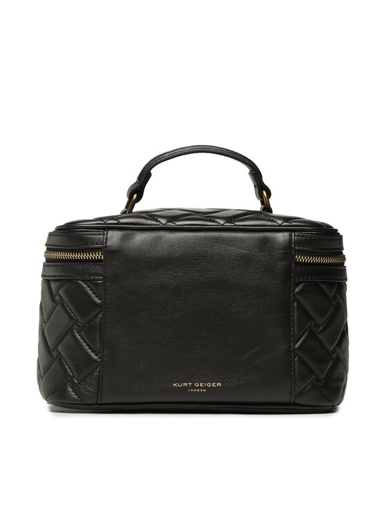 Kurt Geiger Дамска чанта Kurt Geiger Kensington Vanity Case 9547600109 Черен