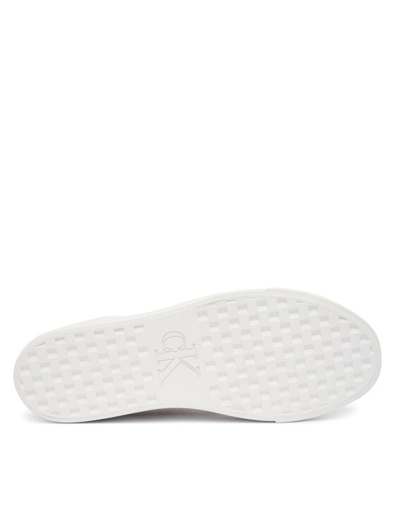 Calvin Klein Jeans Sneakers Calvin Klein Jeans Vulc Flatform Low Canvas Mg YW0YW01763 Vișiniu