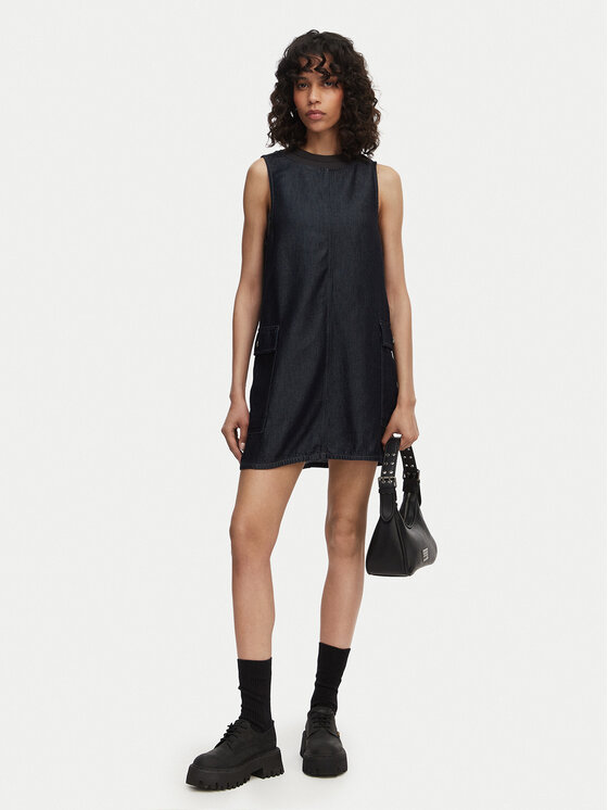 G-STAR G-STAR Vestido diario Shift D28857-E516 Azul marino Regular Fit