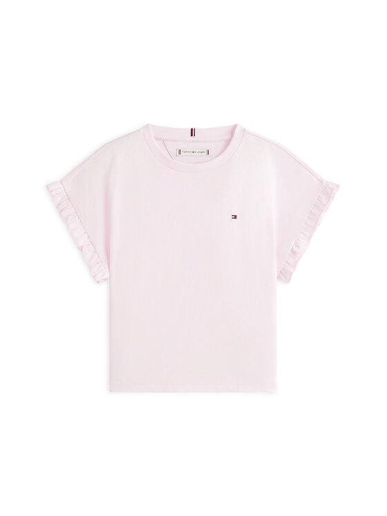 Tommy Hilfiger Tommy Hilfiger Camiseta Essential KG0KG08970 Rosa claro Relaxed Fit