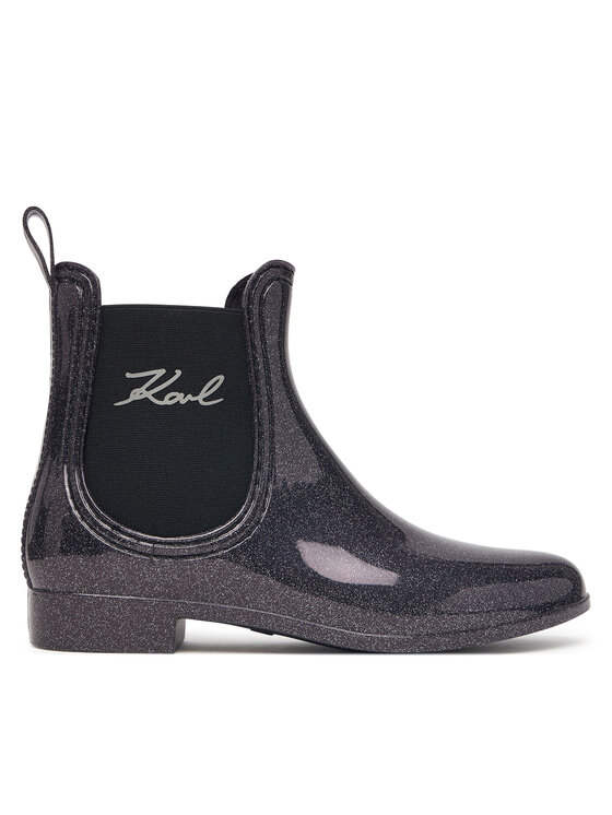 KARL LAGERFELD Kalosze KARL LAGERFELD KL94775S Fioletowy