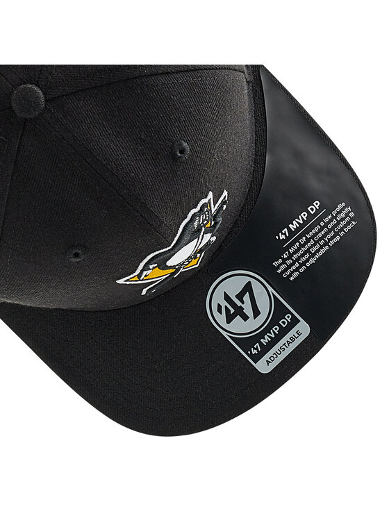 47 Brand Kšiltovka 47 Brand Nhl Pittsburgh Penguins Mvp Dp H-CLZOE15WBP-BKA Černá