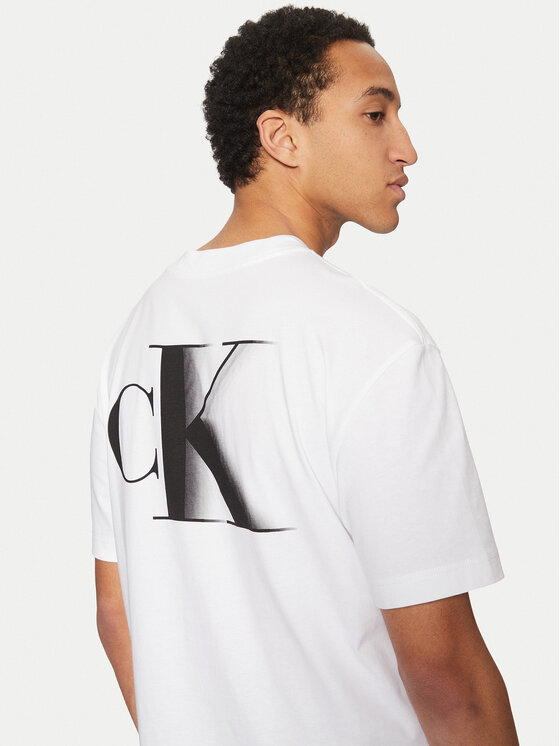 Calvin Klein Jeans Calvin Klein Jeans T-Shirt J30J327475 Λευκό Regular Fit