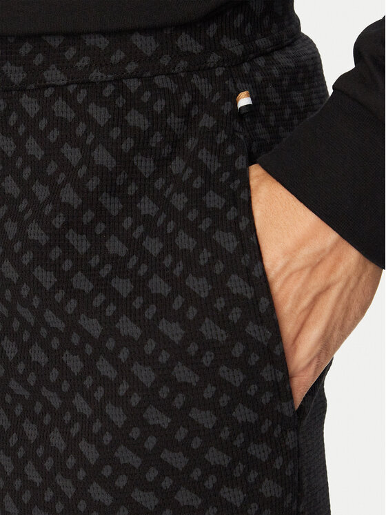 BOSS BOSS Pantalones de pijama 50571385 Negro Regular Fit