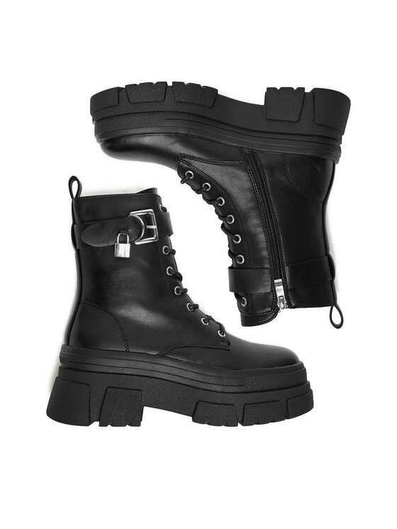 DeeZee Черевики DeeZee 60165-6 Чорний