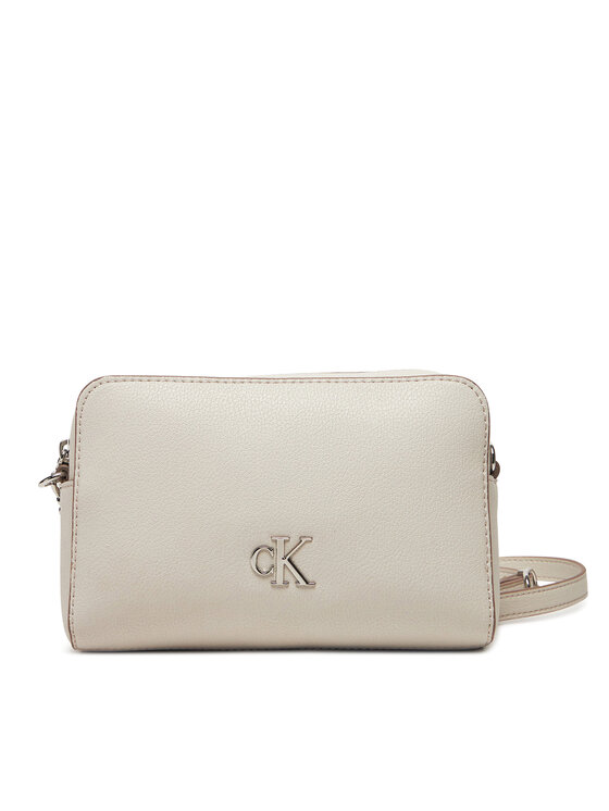 Calvin Klein Jeans Borsetta Calvin Klein Jeans Minimal Monogram Camera Bag 20 LV04K3162G Crema