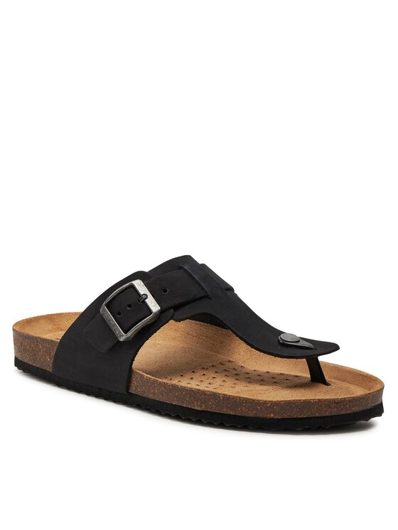Geox Flip flop Geox U Sandal Ghita D U159VD 00032 C9999 Negru