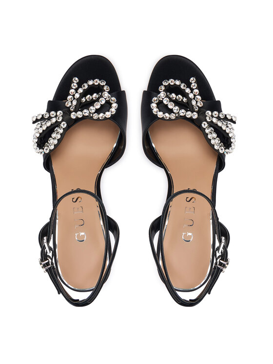 Guess Босоніжки Guess FLFCHA SAT03 Чорний