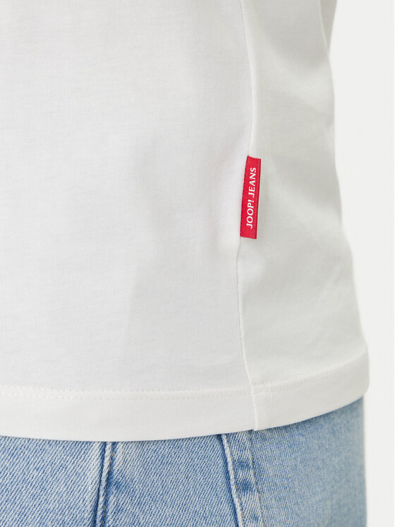 JOOP! Jeans JOOP! Jeans Camiseta Alphis 30045926 Écru Modern Fit