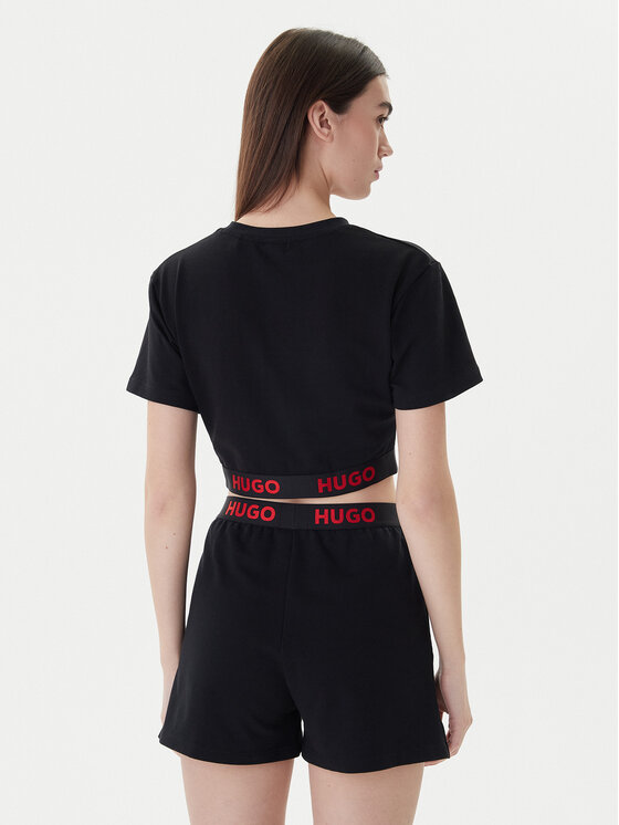 HUGO Hugo T-shirt Logo 50520497 Nero Relaxed Fit