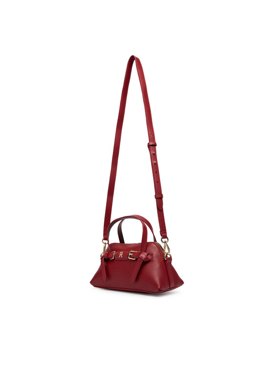 Tommy Hilfiger Rankinė Tommy Hilfiger Th Buckle Mini AW0AW19034 Raudona