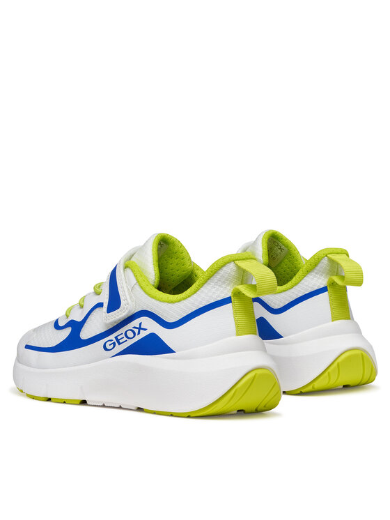 Geox Сникърси Geox J Pro-Ran Boy J65P7F 01454 C0293 M Бял