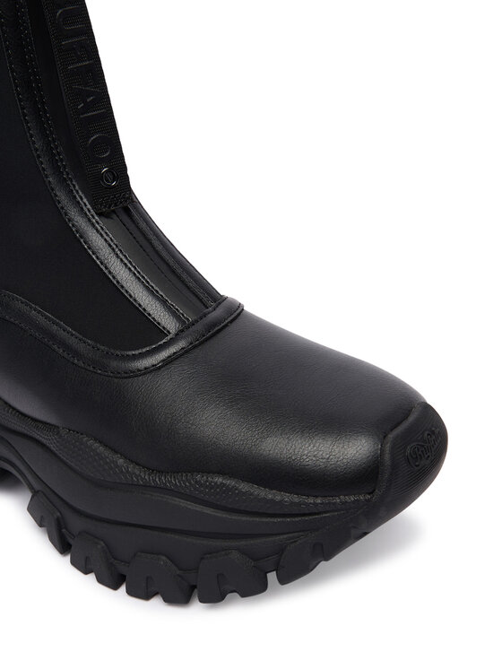 Buffalo Členková obuv Buffalo Lola Front Zip 1270140 Čierna