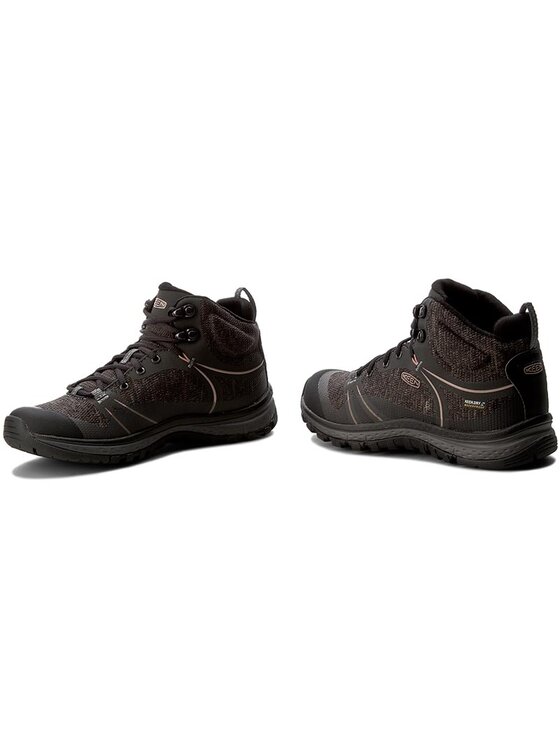 Keen Pārgājienu apavi Keen Terradora Mid Wp 1016769 Melns