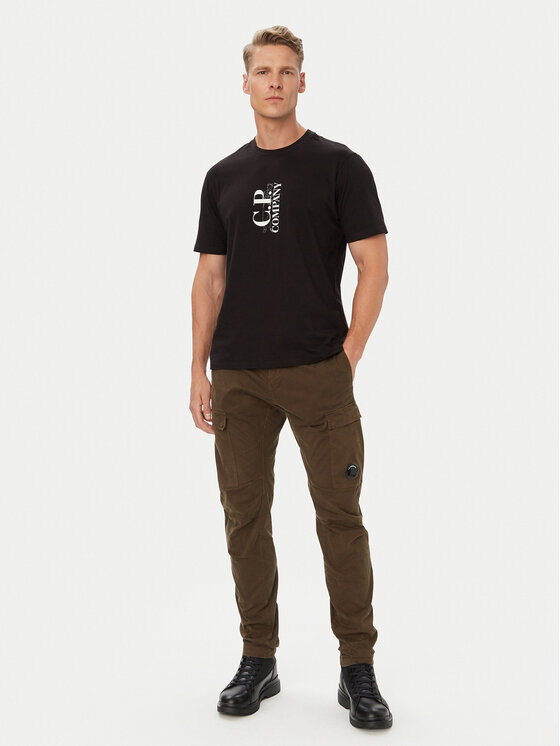 C.P. Company C.P. Company Camiseta 21CMTS134A005100W Negro Regular Fit