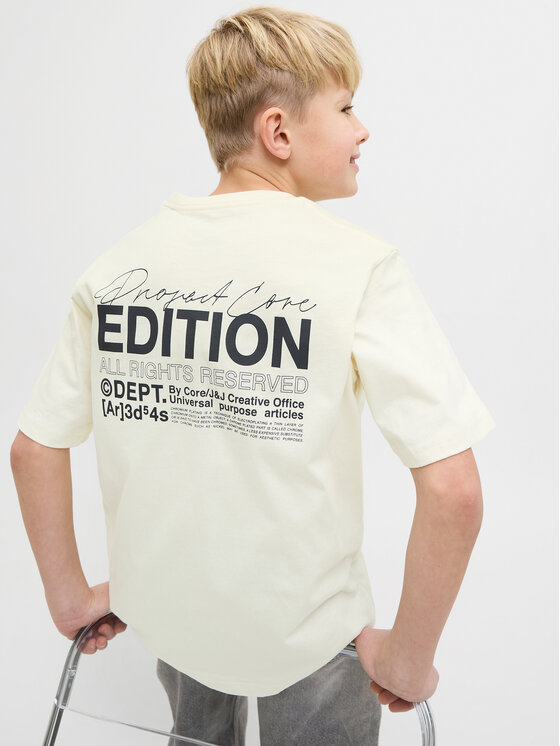Jack & Jones Junior Jack & Jones Junior Футболка Dynamic Dust 12274677 Жовтий Loose Fit