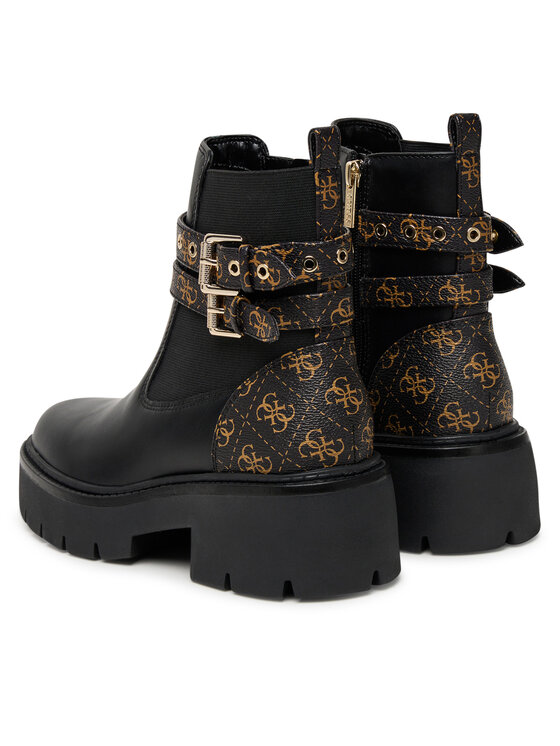 Guess Polokozačky Guess FLTSDR FAL10 Černá